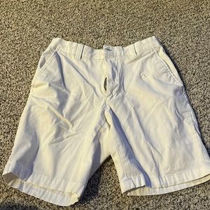 White mens shorts